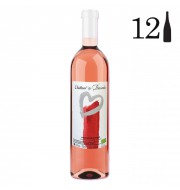 Carton 12 bouteilles, Rosé, Château des Boccards, Bio